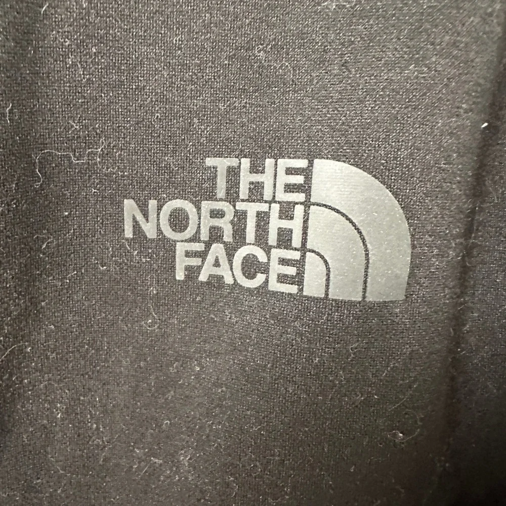 The North Face Mens Black Full Zip Fleece Hoodie Jacket Size Medium